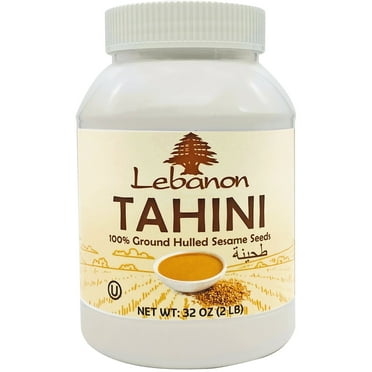 Lebanon - Premium Tahini (100% Ground Hulled Sesame Seeds) 2 LB