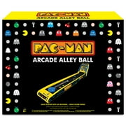 Pac-Man: Arcade Alley-Ball - Premium Series, 3 Foot Track, Lights & Sounds Tabletop Game, LED Scoreboard, Licensed, Adults & Kids 6+, 1-2 Players