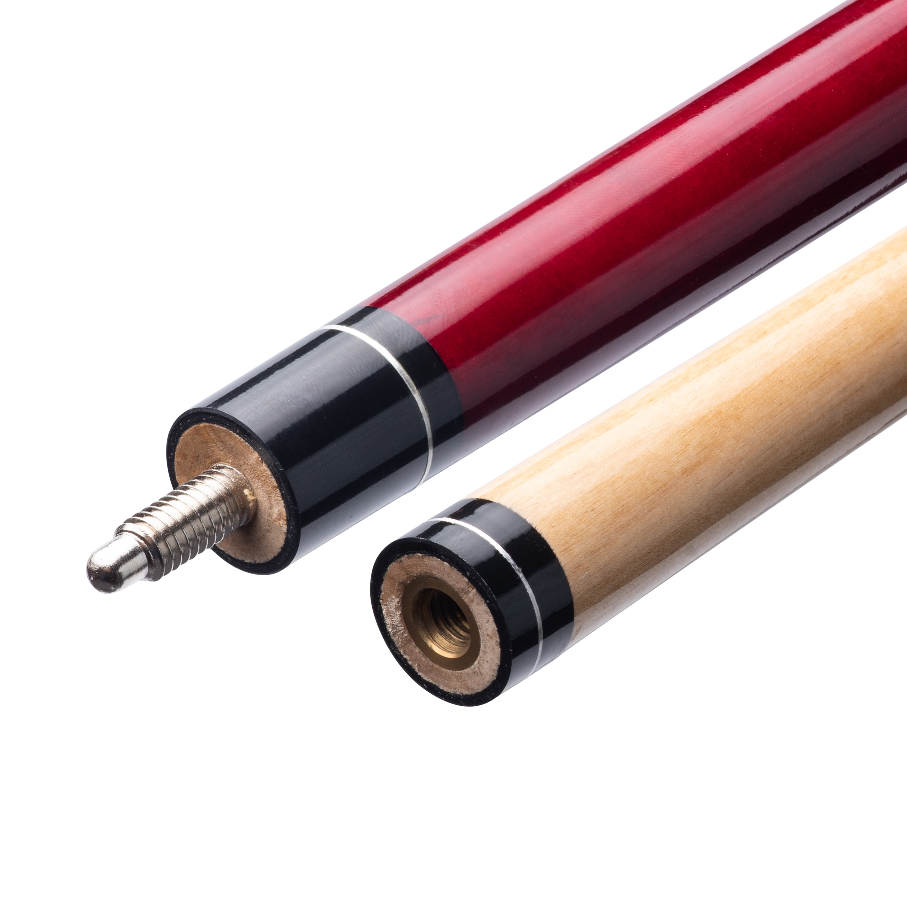 Viper Elite Series 58" Billiard/Pool Cue, 2 Piece, Red, 21 Ounce