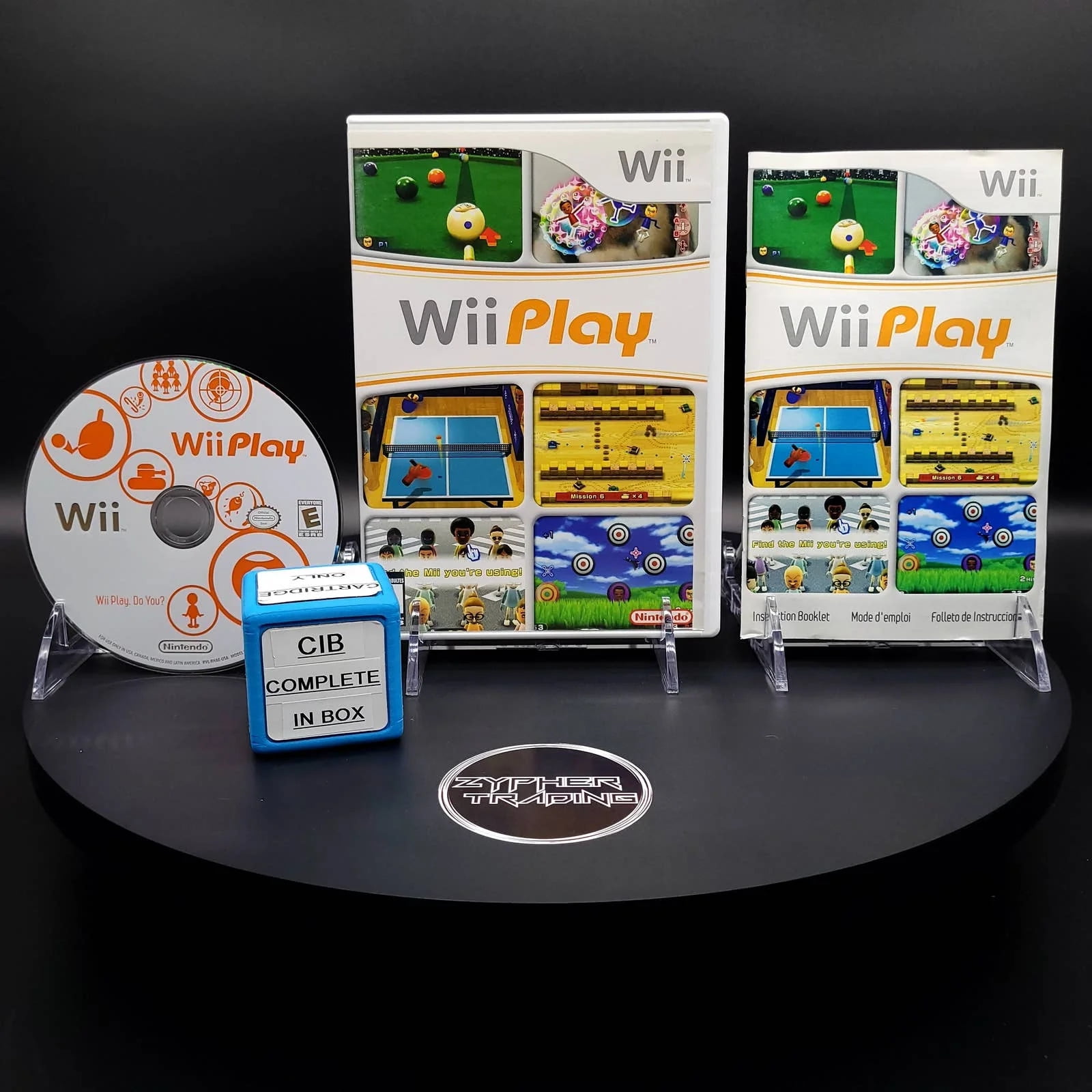 Wii Play Video Game by Nintendo, Physical Format, Parental Controls, 4 Offline Players