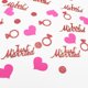 thumbnail image 3 of Recién casados, propuesta de boda, boda, día de San Valentín, decoración de fiesta, confeti, ambiente, arreglos, suministros, 3 of 5