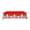 Red, variant on Holiday Party Plastic Tablecloth - 72 in x 54 in, Multi-Color Options for Indoor Outdoor Use