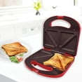 thumbnail image 3 of EUROSTAR ES901R 760W Sandwich Maker, Red, 3 of 3