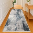 thumbnail image 1 of Magma Life Alfombra Grande de 90x150 cm (3x4.9 ft), Color Gris, Estilo Moderno, Suave al Tacto Tipo Cachemira, Antiderrapante, Ideal para Sala, Recámara u Oficina, Tapete para Interiores, 1 of 8
