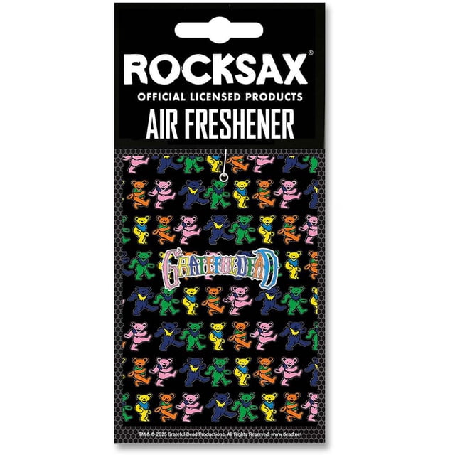 Ambientador Rocksax Grateful Dead con aroma a vainilla