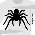 thumbnail image 2 of QTH Halloween Decorations, Extra Large Scary Spider Wall Decal Window Decor Party Supplies, 2 Sheet 51pcs, 2 of 4