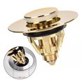 2 in 1 Drain Sink Stopper Instantly Replace Broken Stoppers