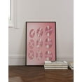 thumbnail image 5 of HAUS AND HUES Records for Wall Aesthetic Pink CDs | Posters for Room Aesthetic 90s Blush Pink Room Decor Pink Posters for Room Aesthetic | UNFRAMED 24” x 36”, 5 of 6