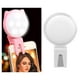 Selfie Rings Light for Phone Mini Clip on Fill Light for Camera