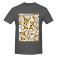 thumbnail image 4 of Bingfone Giraffes Head Men'S Loose Fit Short-Sleeve Pocket T-Shirt, 4 of 7