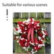 thumbnail image 3 of Decoración de puerta para celebrar el Día de la Madre y San Valentín, corona de tulipanes romántica y glamurosa para bodas, 3 of 8
