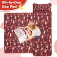thumbnail image 4 of Red Christmas Tree Pattern Toddler Nap Mats for Kids Preschool,59"x22" Sleeping Mat Bag or Kids,Toddler Sleeping Bag,Toddler Nap Mat or Daycare, 4 of 6