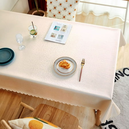 

Waterproof Table cloth Rectangle Heavy Duty Wipeable Cover for Kitchen&Garden