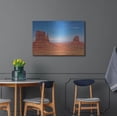 thumbnail image 4 of Luxe Metal Art 'Utah - Monument Valley' by Epic Portfolio Metal Wall Art, 36" x 24", 4 of 9