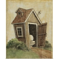 Great BIG Canvas | "Outhouse IV" Art Print - 24x30