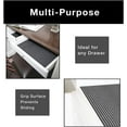 thumbnail image 5 of Smart Design Shelf Liner Classic Grip - 12 Inch x 10 Feet - Drawer Cabinet Non Adhesive Protection - Home and Kitchen - Black, 5 of 7