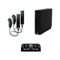 thumbnail image 2 of Nintendo Wii Console, Black Premium Bundle (Renewed), 2 of 7