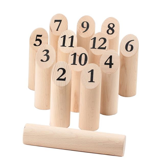 Omni Wooden Toys 966051 Swedish Bowling Game