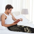 thumbnail image 5 of KLL Mens Pajama Pants for Men,Mens Lounge Pants,Funny Gifts for Men,Men's Pajama Bottoms Gothic Winged Skull -X-Large, 5 of 5