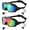 Bright Aqua & Rose, variant on Rantizon Swim Goggles 2 Pack, Wide View Anti Fog&UV Swimming Goggles for Audlt, No Leaking Pool Accessories for Men Women Kid