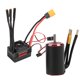 thumbnail image 4 of DEWIN Motor sin escobillas Salida estable CNC Shell Rodamientos de alta precisión Impermeable 80A ESC 3660 Motor sin escobillas para 1/10 RC Car, 4 of 5