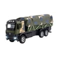 thumbnail image 1 of Camión de transporte de aleación fundido a presión Hugo Mini Camión de carga con luces y sonido Vehículos de juguete fundidos a presión para regalo para Camión de transporte en miniatura, 1 of 10