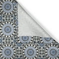 thumbnail image 6 of Ambesonne Orient Grommet Curtain, Mosaic Motifs, 50" x 63", Grey White Blue, 6 of 6
