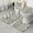 Beige Geometric Stripe, variant on Beige Geometric Stripe Diamond Pattern Bathroom Rugs Sets 3 Piece,Toilet Cover Set,Absorbent Non Slip Bathroom Mats Sets with U-Shaped Contour Rug Toilet Rug Set