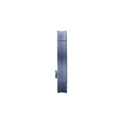 Colibri Premium Diamond V-Cut Cigar Cutter - Ergonomic Stainless Steel Spring-Loaded Blade, Ideal for up to 60+ Ring Gauge - Gift for Cigar Enthusiasts (Navy)
