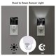 thumbnail image 3 of Balery Geometric Lines Dog Art Luz Nocturna LED con Sensor Automático, Enchufe con Sensor Crepuscular, Luz Suave de 0.5W para Dormitorio, Pasillo, Baño-EU, 3 of 7