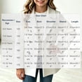 thumbnail image 3 of Puntoco Girls Lapel Collar Peacoat Solid Button Front Long Sleeve Mid Length Outerwear Casual Jacket for Kids White 15-16 Years, 3 of 9