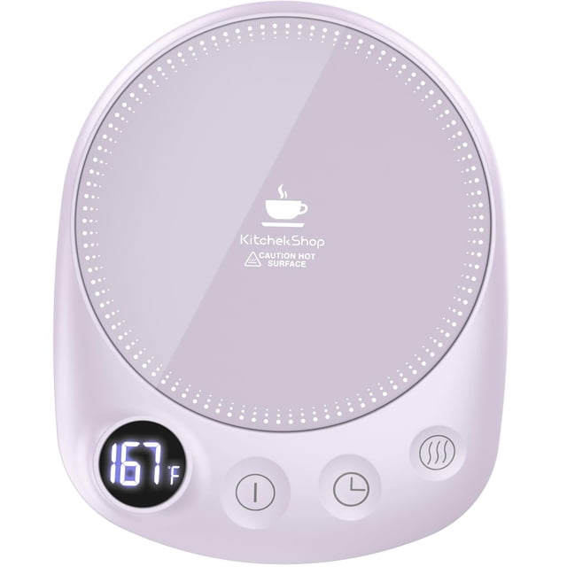 Calentador de tazas de café KitchekShop Fastest Heating, set de 4 temperaturas