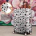 thumbnail image 4 of White Cow Spot Pattern Luggage Cover Fashion Suitcase Cover Baggage Covers Fit 25-28 Inch Luggage (Go Travel), 4 of 5
