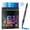 12 Blue, variant on Black Duo Tip Marker, 12 Pack Fine & Brush Markers for Adult Coloring Books No Bleeding, Perfect for Outlining Sketching Japanese Manga Calligraphy