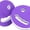 Purple, variant on 2Pcs Water Exercise Discs Aerobic Water Weights for Pool Equipment Lightweight Diameter 16cm Swim for Men Swimming Women