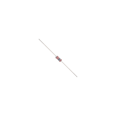 NTE Electronics 1W410 Metal Composition Resistor Axial Lead 2% Tolerance 4 Piece