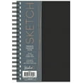 thumbnail image 2 of Studio C 2353839 Premium Sketch Book, Black - 75 Sheets - Case of 12 - Pack of 12, 2 of 2
