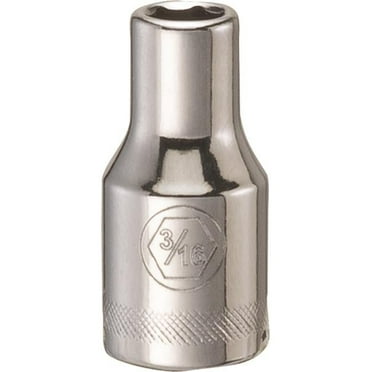 Stanley Tools 227501 0.18 in. 6 Point Socket - 0.25 in. Drive