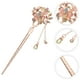 thumbnail image 3 of Vintage Hair Stick Opal Flower Hair Chopsticks Decoración para el cabello Chinese Hairpins Ancient Hair Clip (Colorful), 3 of 7