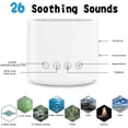 thumbnail image 2 of White Noise Machine - Portable Sleep Therapy Machine For Baby/kid/adults/office, 26 Soothing Sound, 2 of 4