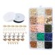 thumbnail image 1 of 15 de Arcilla Polimérica Planas de Rejilla, Pulseras Sueltas para Bricolaje, Fabricación para El Tobillo Sunnimix Cuentas espaciadoras de arcilla polimérica, 1 of 8