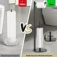 thumbnail image 3 of Toilet Paper Holder Stand, Toilet Paper Storage Standing, Standing Toilet Paper Stand, Standing Toilets Paper Holder with Storage, Bathroom ToiletPaper Roll Stand, 3 of 4