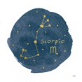 thumbnail image 3 of Hershey, Moira 20x20 Black Modern Framed Museum Art Print Titled - Horoscope Scorpio, 3 of 5