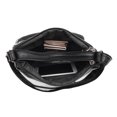 thumbnail image 2 of Bolso bandolera para mujer Cuero de PU Bolso para madres de mediana edad Bolso para dama (Negro), 2 of 9