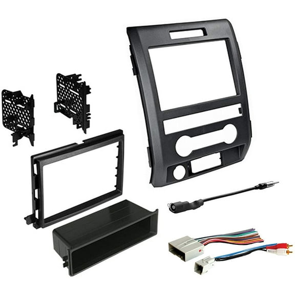 American Terminal Car Radio Stereo Dash Kit Harness Antenna for Ford Mercury Mazda 2008-2011