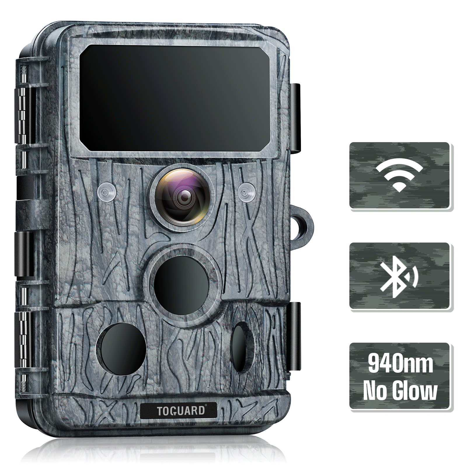 4K WIFI Trail Camera 30MP Bluetooth Game Hunting Cam Night Vision SONY Sensor CA 