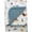 Grey Ranch, variant on 2 Ply Silky Blanket, Reversible to Flannel, Farm Animal Print (Multi-Colored, 30 in. x 40 in.)