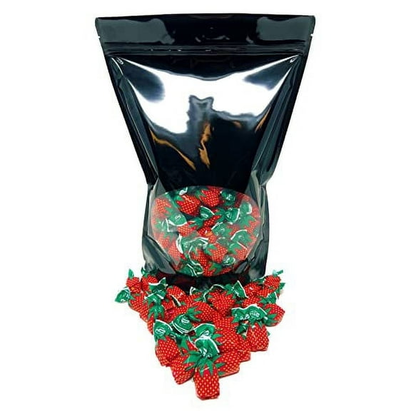Strawberry Filled Bon Bons – Classic Hard Candies With Chewy Center, Individually Wrapped 3 lbs (48 oz)