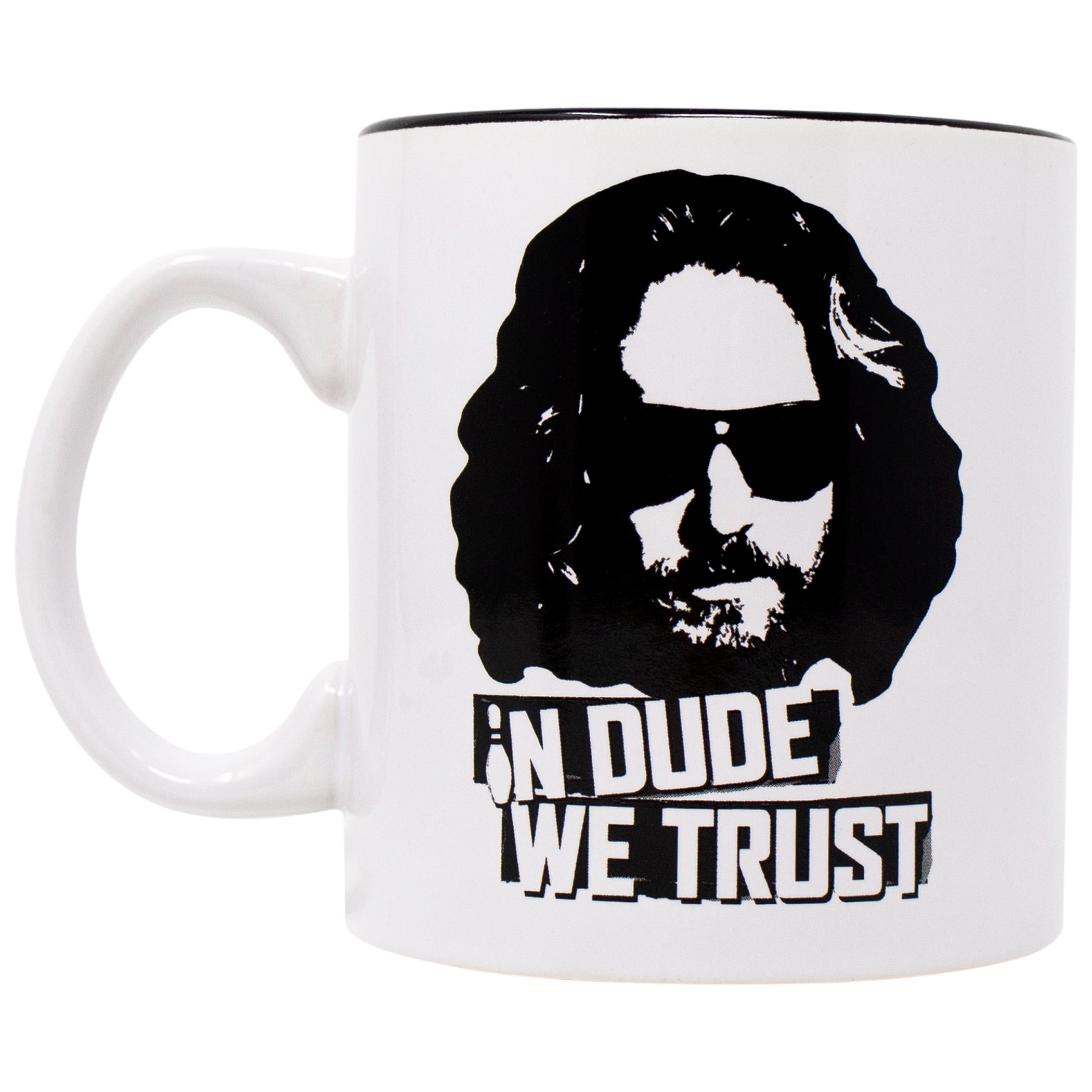 The Big Lebowski In Dude We Trust 20 Ounce Ceramic Mug - Walmart.com ...