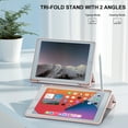thumbnail image 2 of GEAK Compatible With iPad 9th /8th /7th Generation Case with Pencil Holder, 10.2inch Shockproof Cover with Trifold Stand, 2 of 7